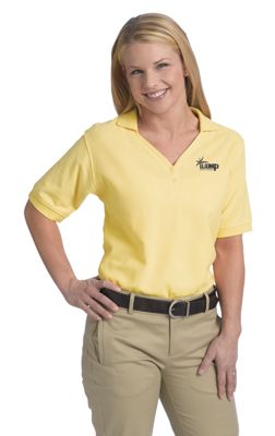 Ladies Fine Pima Cotton Pique Polo Shirt - Office and Business Supplies Online - Ipayo.com