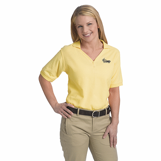 Ladies Fine Pima Cotton Pique Polo Shirt - Office and Business Supplies Online - Ipayo.com