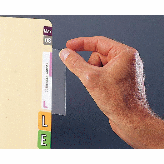 Clear Self-Adhesive Label Protector, 8