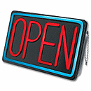 Lighted Open Sign