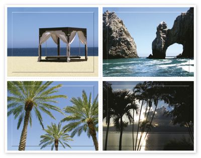 Health Care Reminder Card, Beach Scenes Laser Postcard - Office and Business Supplies Online - Ipayo.com