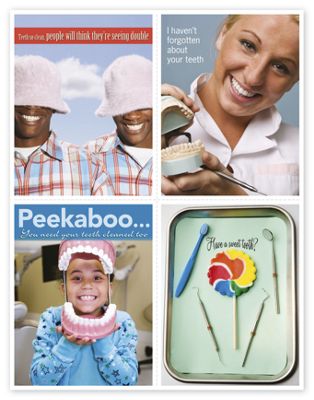 Dental Reminder Card, Lollipop Laser Postcard - Office and Business Supplies Online - Ipayo.com