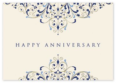 Celebrate the Years Anniversary Cards