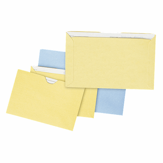 Card File Pockets, 5 1/8  x 8 1/8 - Office and Business Supplies Online - Ipayo.com