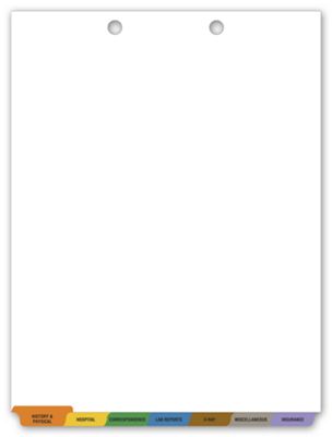 Chart Divider Kit - Office and Business Supplies Online - Ipayo.com