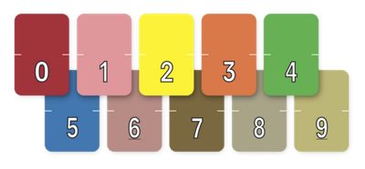 7 x 5 Top Tab Labels