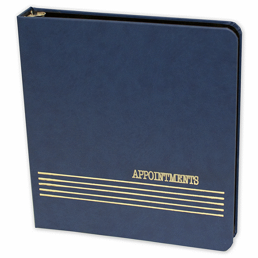 TimeScan/Dayscan Hardcover Binder 8 1/2 x 11