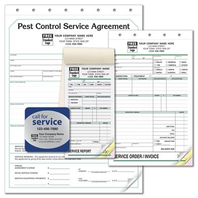 Professional Pest Control Forms - Business Starter Kit - Office and Business Supplies Online - Ipayo.com