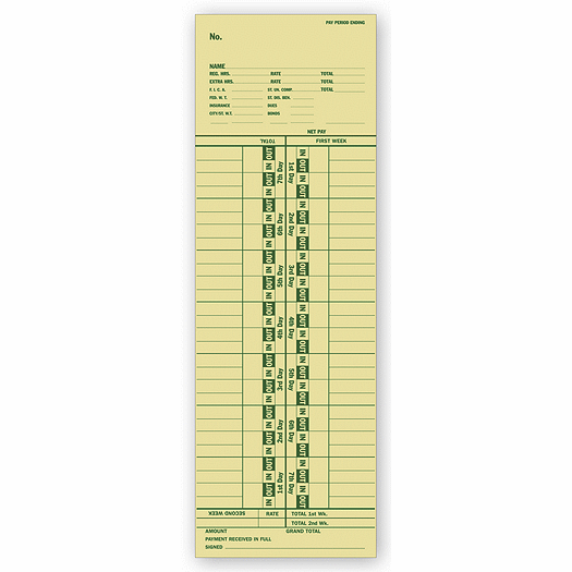 Weekly Time Record