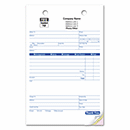 5 1/2 x 8 1/2 Florist Register Forms,  Large Format