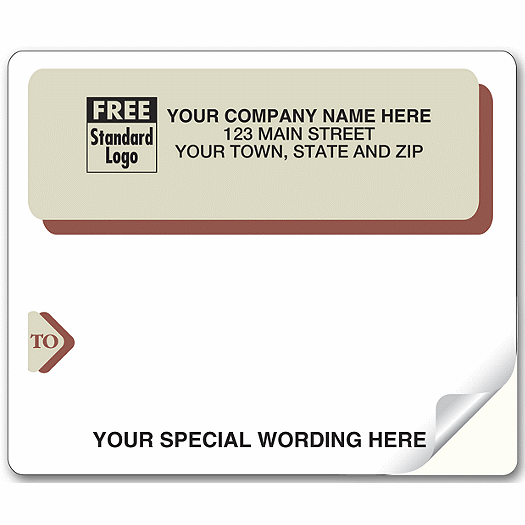 Laser Burg Gray Mail  Label 4 x 3 1/3 - Office and Business Supplies Online - Ipayo.com