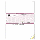 Support those affected by breast cancer by purchasing this check! A portion of the proceeds will be donated to Susan G. Komen. Checks feature the Susan G. Komen logo and are the same format as items SSLM102 and DLM102.