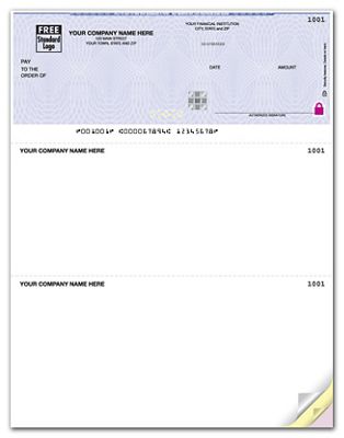 Deluxe High Security Laser Top Check