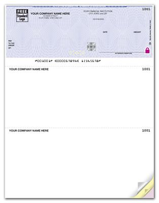 Deluxe High Security Laser Top Check