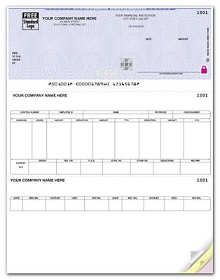 Deluxe High Security Laser Top Check