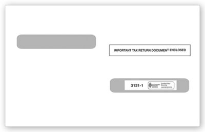 2020 Laser W-2 Double-Window Envelope