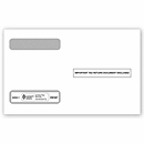 Ensure immediate attention! Double-window envelopes come preprinted with the statement  Important Tax Return Document Enclosed . Compatibility: Use with TF5206 and TF5208. Quality: 24# white wove confidential double-window envelope.