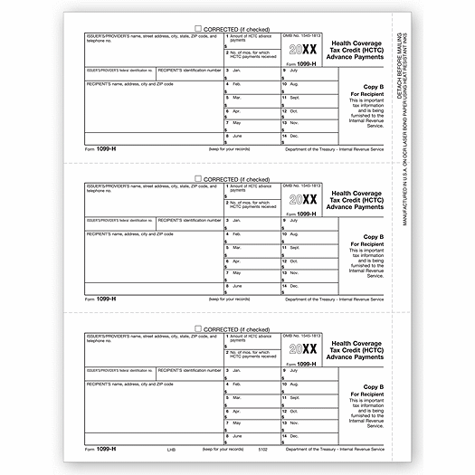 2012 Laser 1099-H Copy B - Office and Business Supplies Online - Ipayo.com
