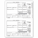 Popular format for reporting miscellaneous payments and non-employee compensation. Meets all government and IRS filing requirements.