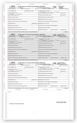 8 1/2 x 14 2016 Laser 1042-S Self-Mailer, Horizontal, Pressure Seal