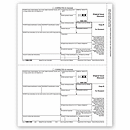 Popular format is ideal for reporting original interest discounts. Meets all government and IRS filing requirements. Use to Report: Original issue discounts. Amounts to Report: $10 or more. Tax forms per sheet: Two filings per sheet.