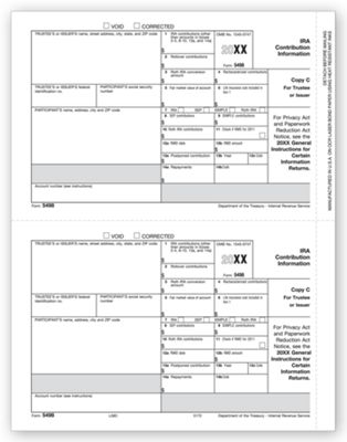 8 1/2 x 11 2016 Laser 5498,  State Copy C