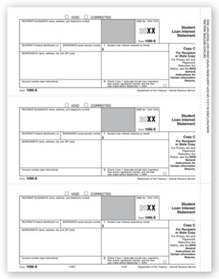 2012 Laser 1098-E Recipient and/or State Copy C - Office and Business Supplies Online - Ipayo.com