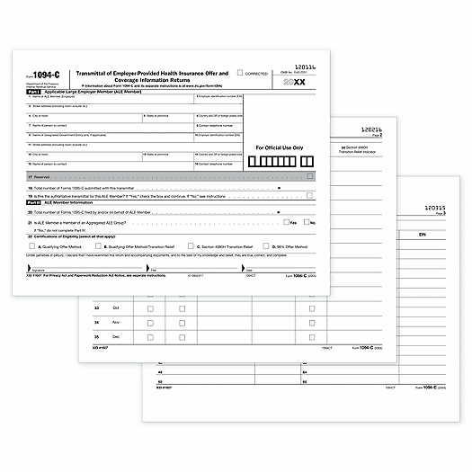 2020 Laser 1094C Transmittal Employer Provded Health Ins