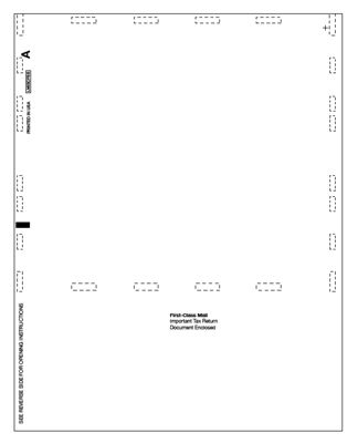 2020 Laser 1099-MISC Income, Blank, Pressure Seal