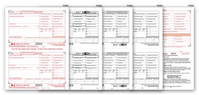 2020 Laser W-2 Set, 6-part