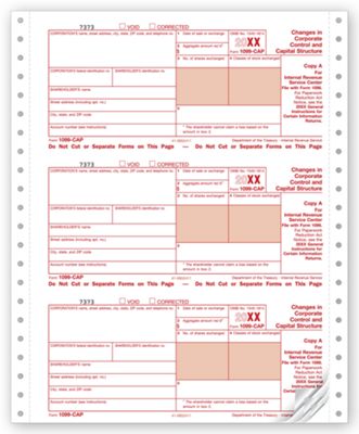 2012 Continuous 1099 CAP, 4 Part, Carbonless - Office and Business Supplies Online - Ipayo.com
