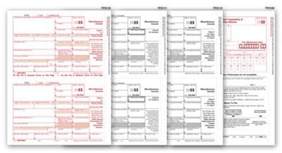 2020 Laser 1099-MISC Income Set, 4-part