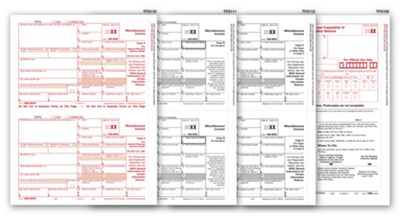 2020 Laser 1099-MISC Income Set, 5-part