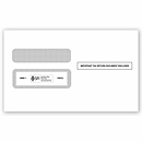 Ensure immediate attention! Double-window envelopes come preprinted with the statement  Important Tax Return Document Enclosed . Compatibility: For W-2s only. Quality: 24# white wove confidential double-window envelope.