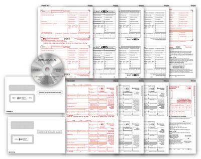 2020 Laser Link 1099 Tax Form and Tax Software Kit