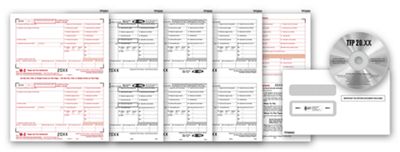 2020 Laser W-2 Tax Form & Tax Software Bundle