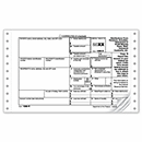 8 x 5 1/2 2016 Cont 1099-R, 4-part, Carbonless Electronic Filing Dated