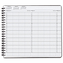 See a full week at a glance with the TimeScan appointment book. Easy to view three days of appointments on one-page and bound perfectly in one book.