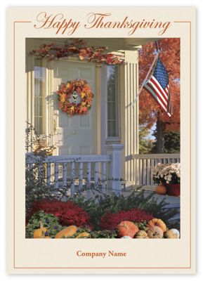 Thankful Welcome Thanksgiving Cards