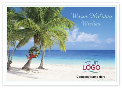 Beachy Keen Holiday Logo Cards