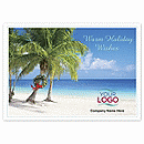 7 7/8 x 5 5/8 Beachy Keen Holiday Logo Cards