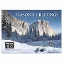7 7/8 x 5 5/8 Upon a Morning Clear Holiday Logo Cards