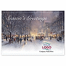 7 7/8 x 5 5/8 Old Town Greetings Holiday Logo Cards