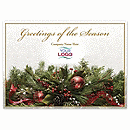 Create beautiful, personalized holiday cards online in minutes with the Magical Mantel Holiday Logo Cards.