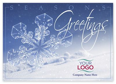 7 7/8 x 5 5/8 One of a Kind Holiday Logo Cards