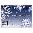 7 7/8 x 5 5/8 Let It Snow Holiday Logo Cards