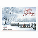 Create beautiful, personalized holiday cards online in minutes with the Sugar Branches Holiday Logo Cards.