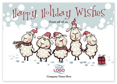 From the Flock Holiday Logo Cards