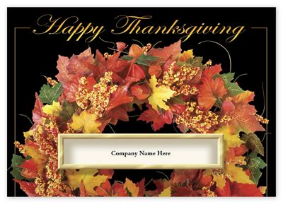 7 7/8 x 5 5/8 Autumn Gratitude Thanksgiving Cards