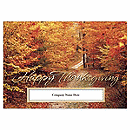 Golden Trail Thanksgiving Cards